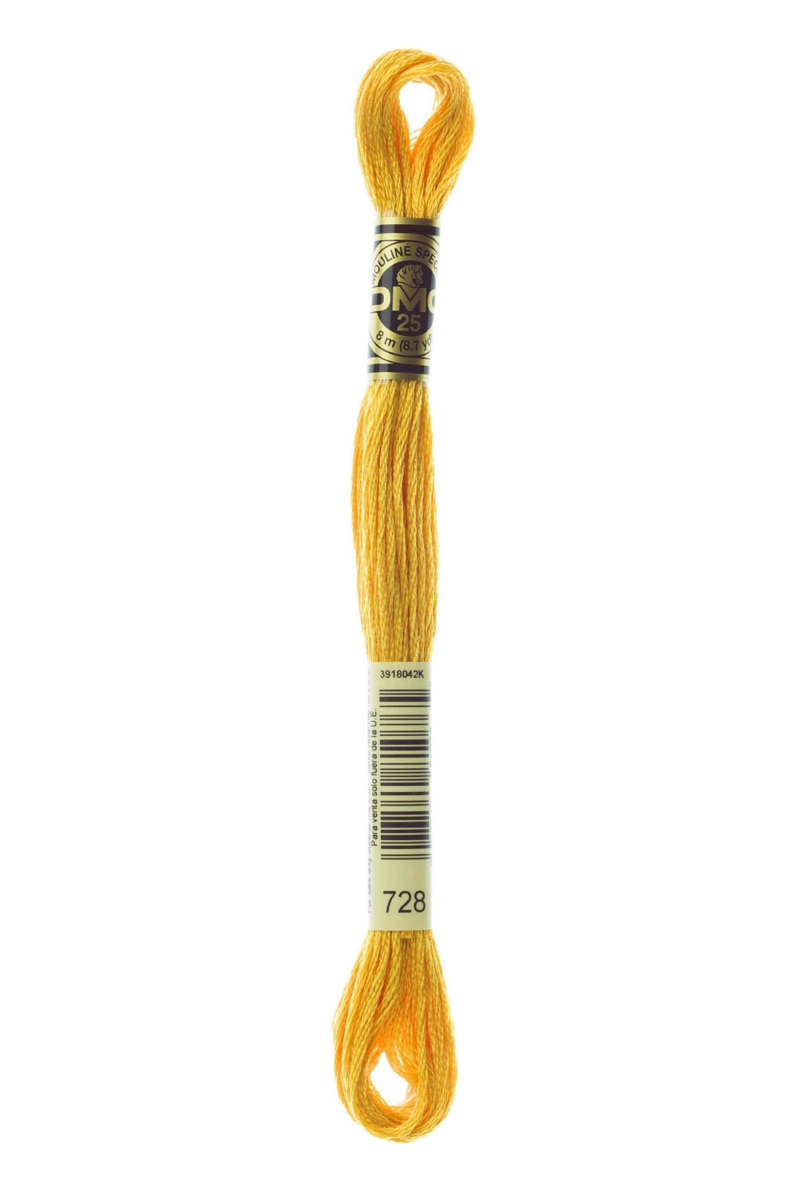 DMC Mouliné Special Cotton Thread 728 Topaz