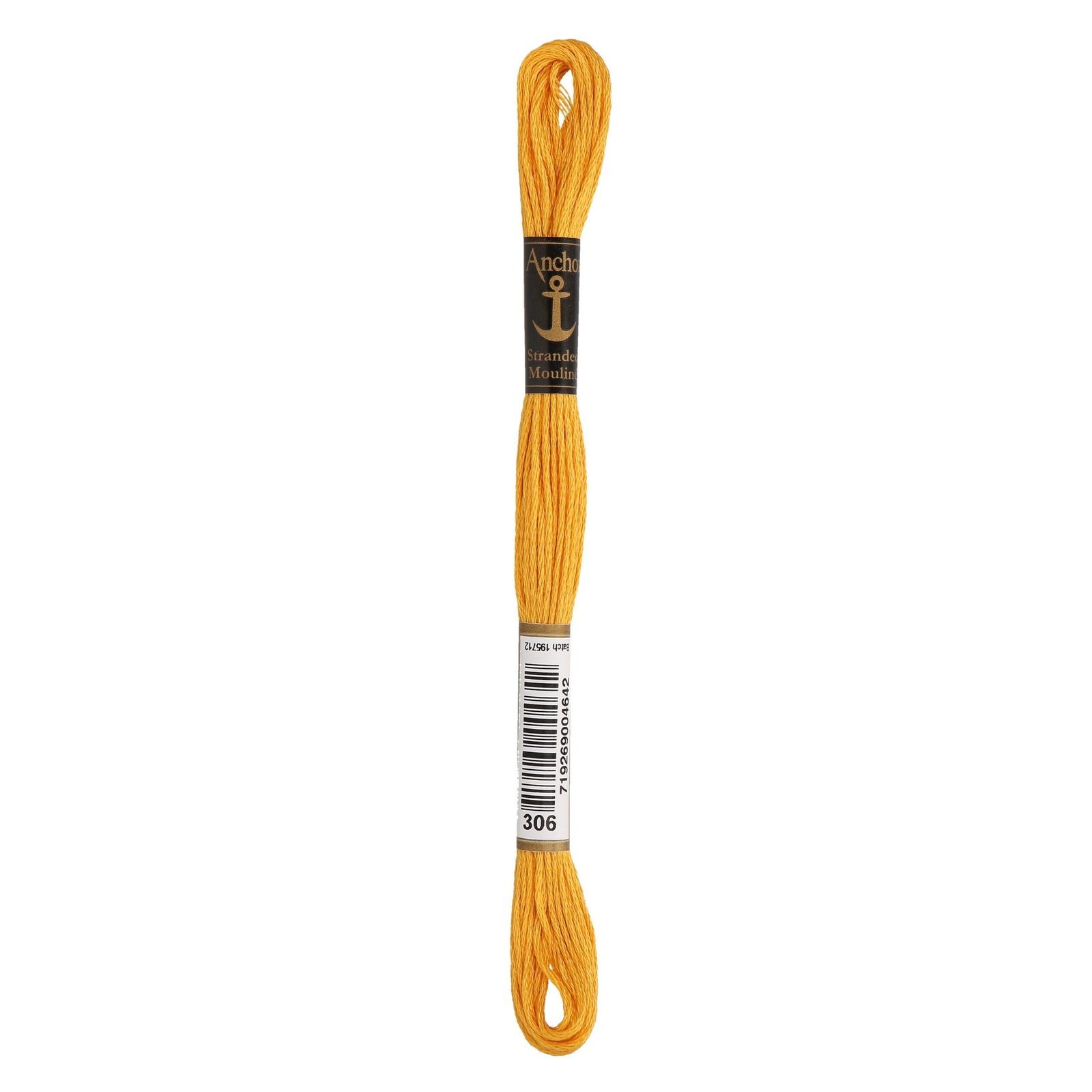 Anchor Stranded Cotton 0306 – Yellow