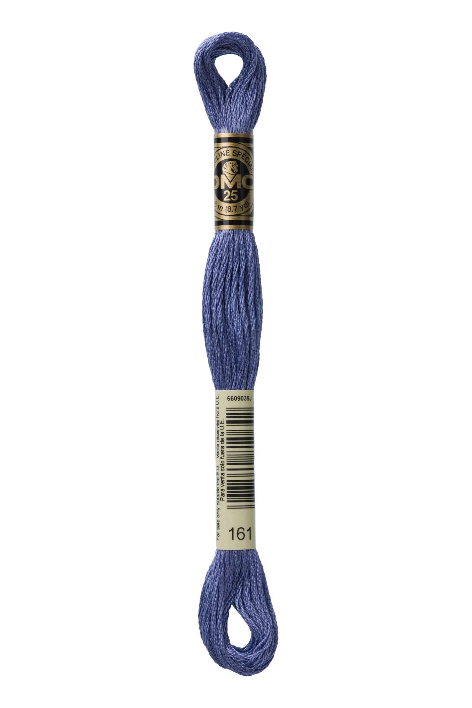 DMC Mouliné Special Cotton Thread 161 Gray Blue