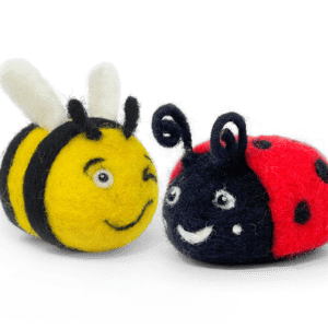 Beastie Buddies Bee & Ladybird Needle Felting Craft Kit