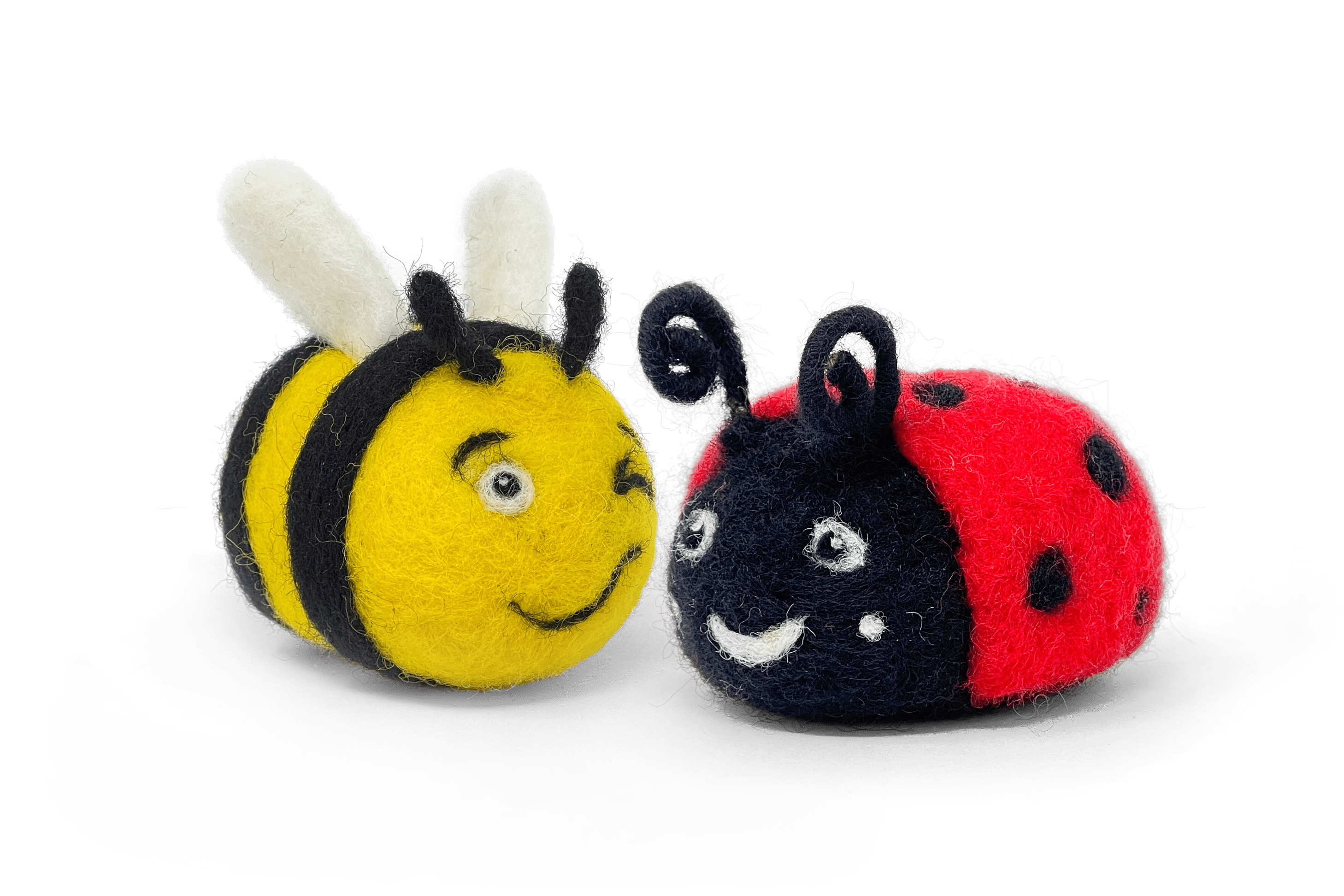 Beastie Buddies Bee & Ladybird Needle Felting Craft Kit