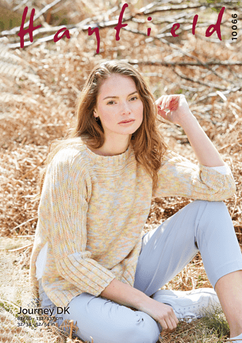 Hayfield Sweater Knitting Pattern Leaflet 10066