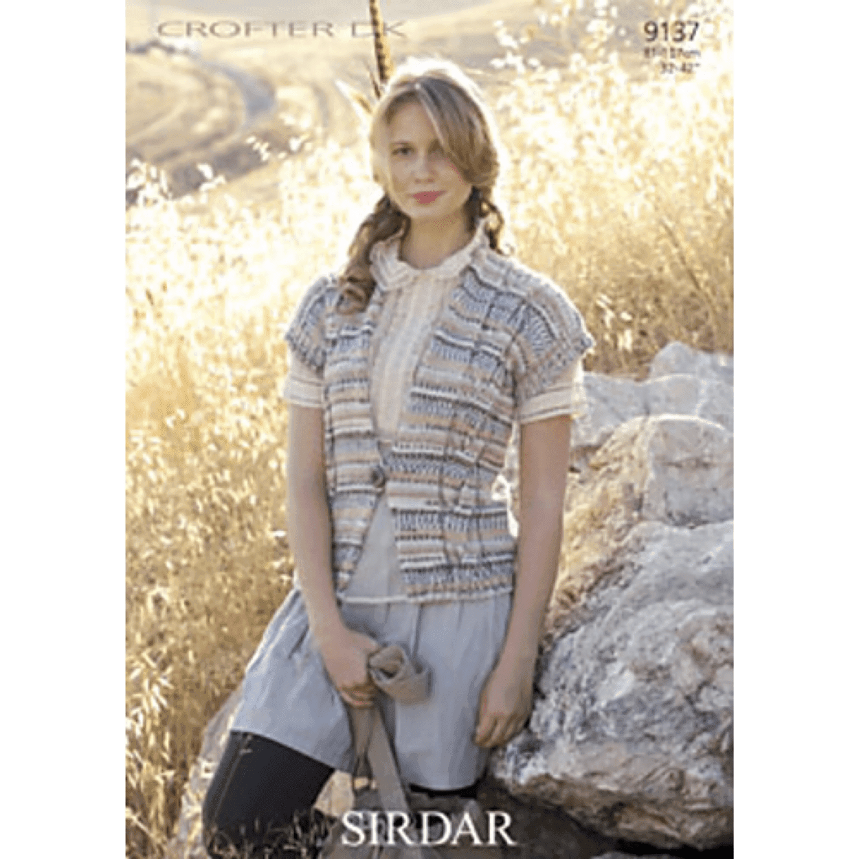 Sirdar Vest Knitting Pattern Leaflet 9137