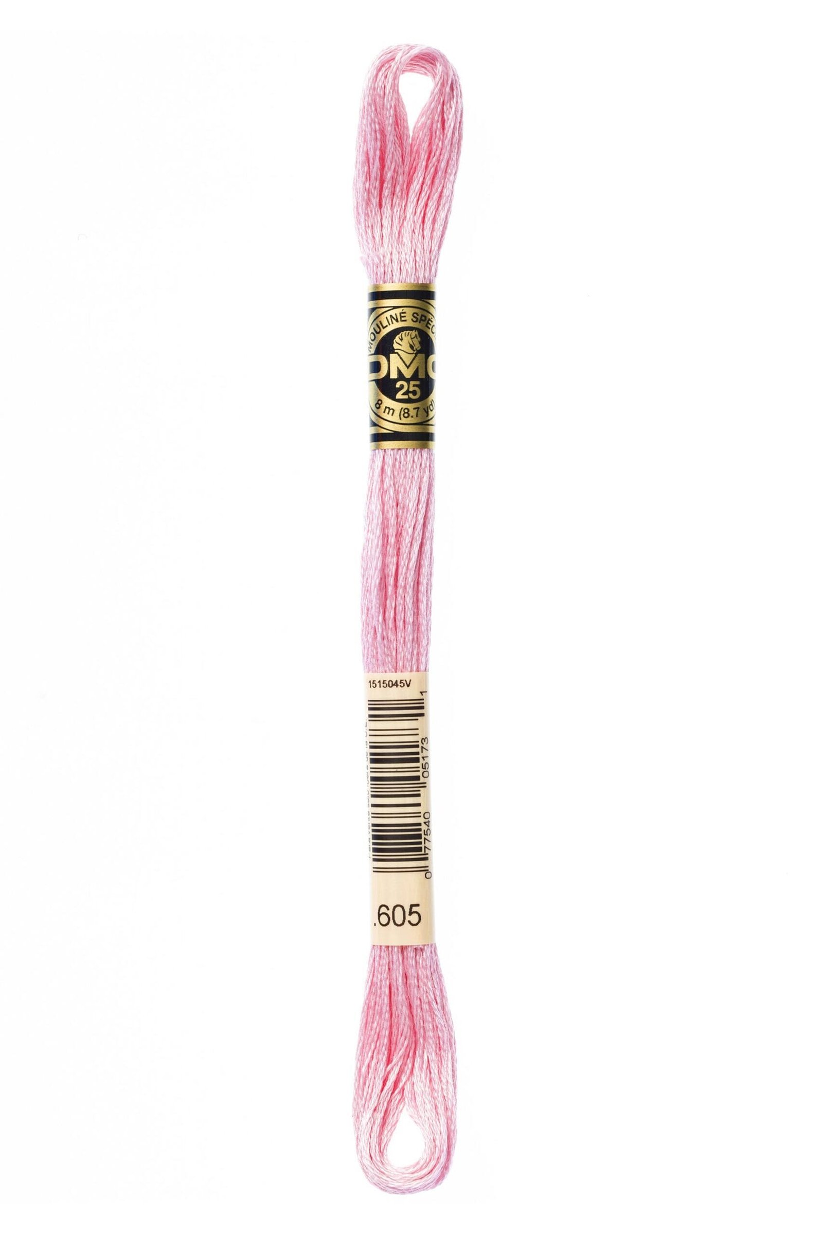 DMC Mouliné Special Cotton Thread 604 Light Cranberry 6 DMC Mouliné Special Cotton Thread 604 Light Cranberry