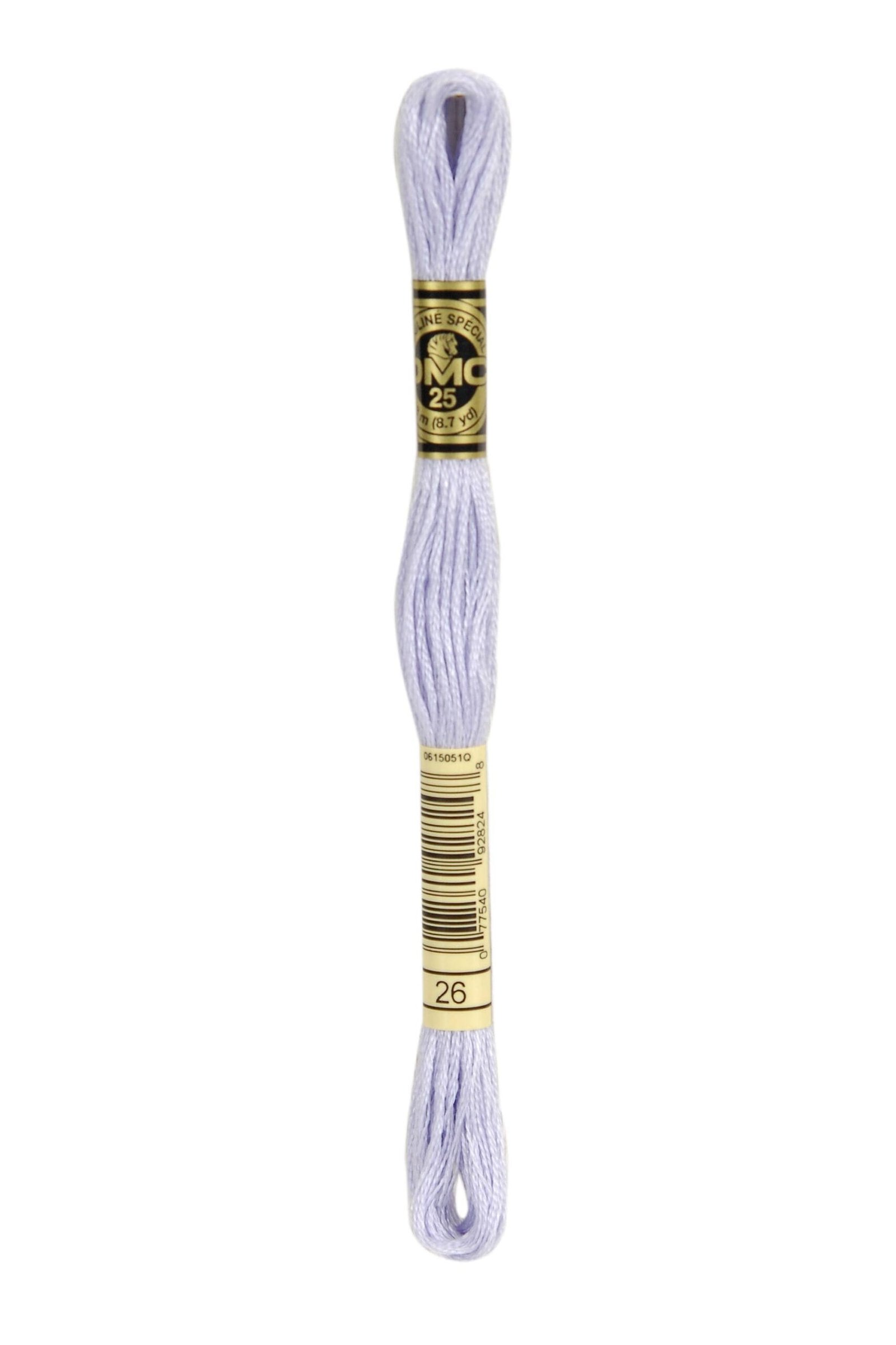 DMC Mouliné Special Cotton Thread 26 Pale Lavender