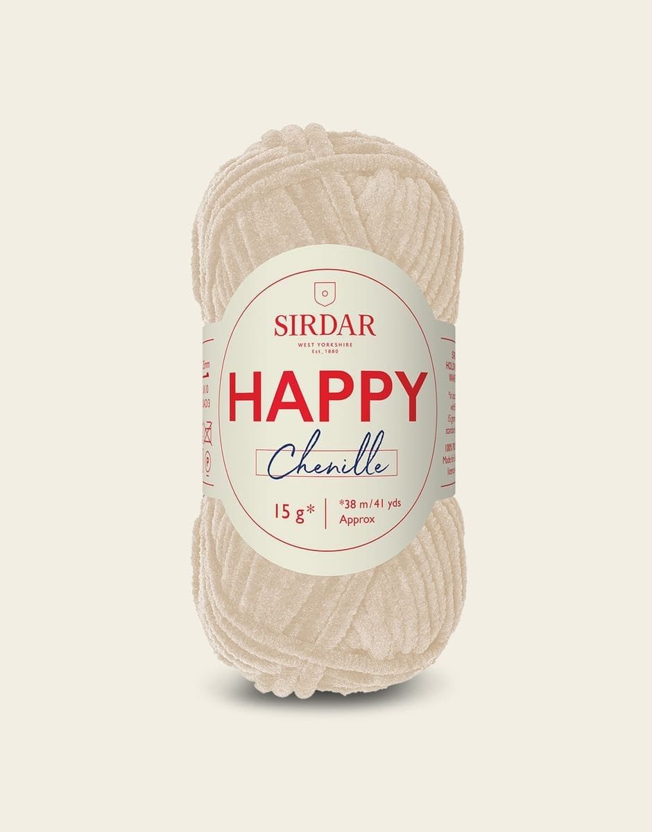 Sirdar Happy Chenille, 15g Frothy-101