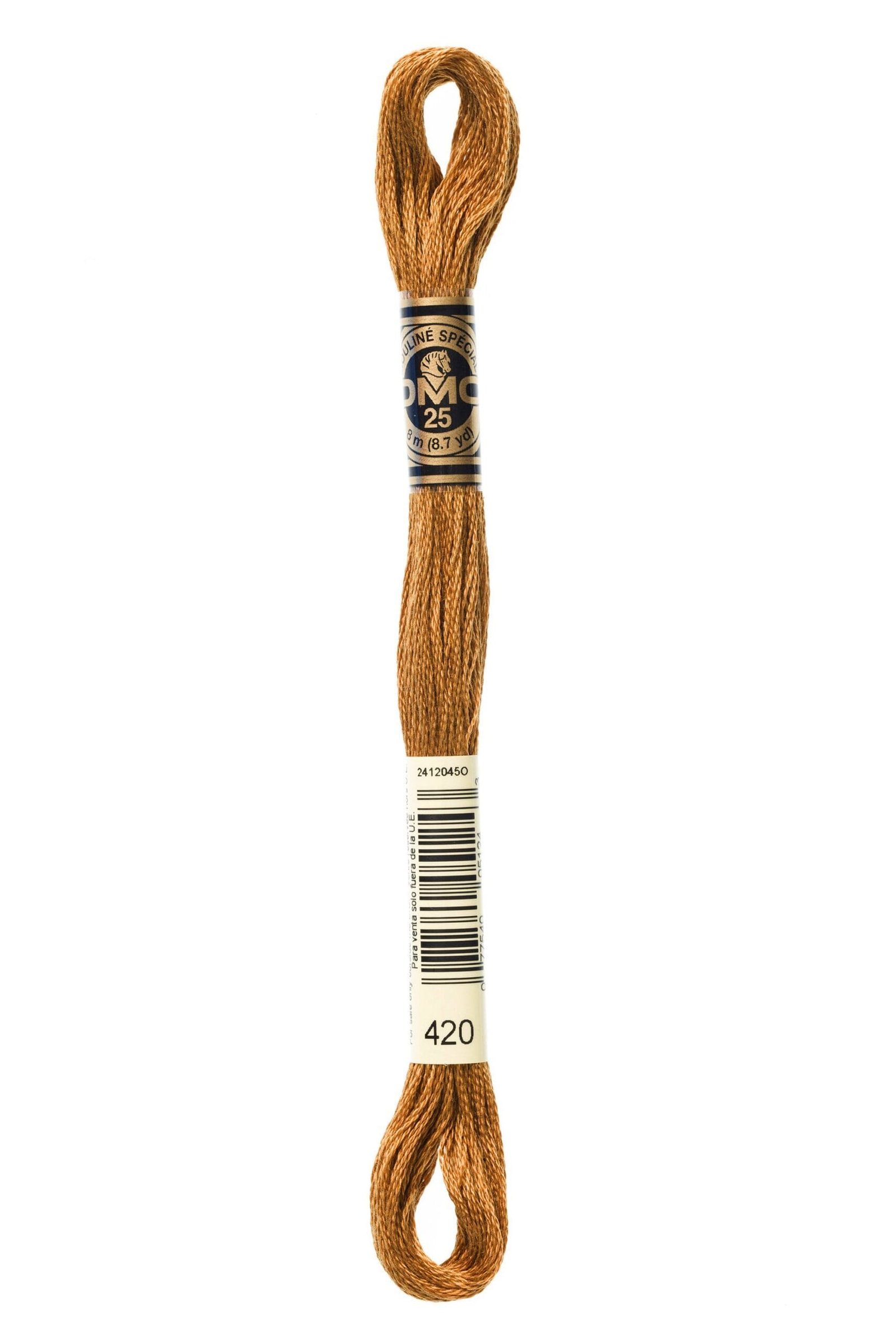 DMC Mouliné Special Cotton Thread 420 Dark Hazelnut Brown