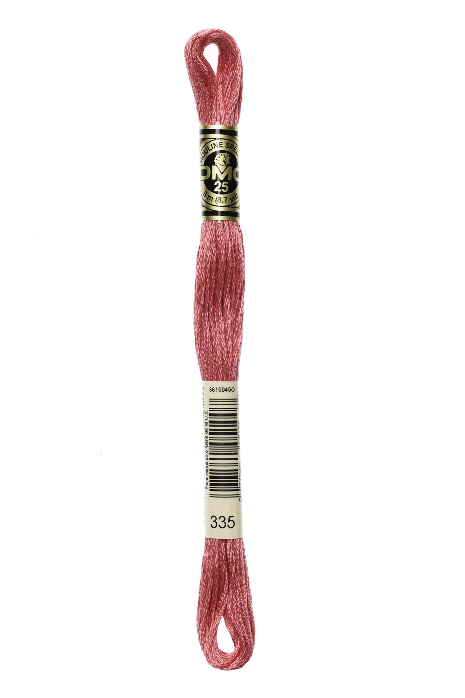 DMC Mouliné Special Cotton Thread 335 Rose 6 DMC Mouliné Special Cotton Thread 335 Rose