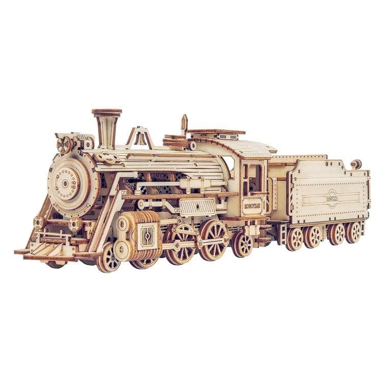 ROKR Prime Steam Express Train 3D Wooden Puzzle