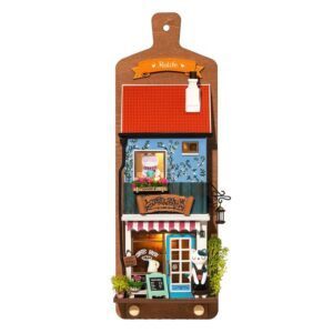 Rolife Aroma Toast Lab DIY Wall Hanging Miniature House Kit