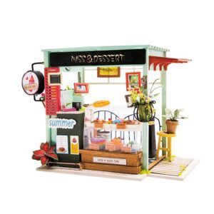 Rolife Dessert Shop DIY Miniature Sweets Station Kit 120