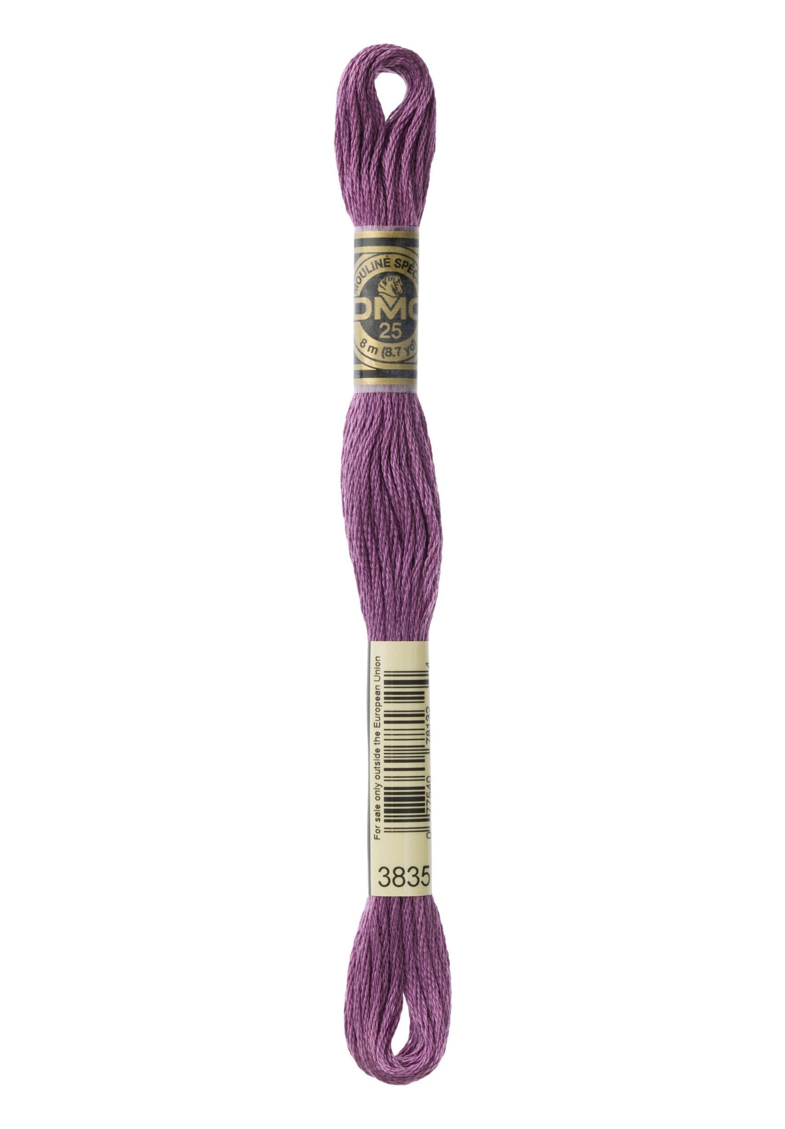 DMC Mouliné Special Cotton Thread 3835 Medium Grape