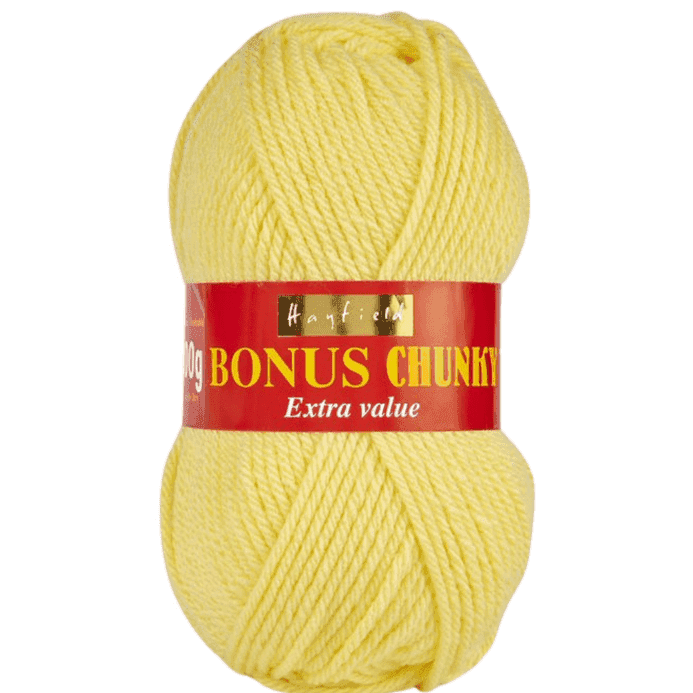 Hayfield Bonus Chunky 100g – Primrose
