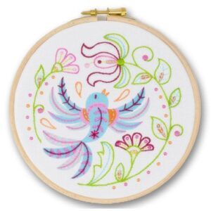 My Embroidery Kit – Blue Bird