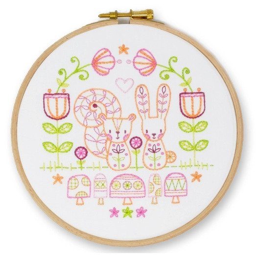 My Embroidery Kit – Woodland Magic