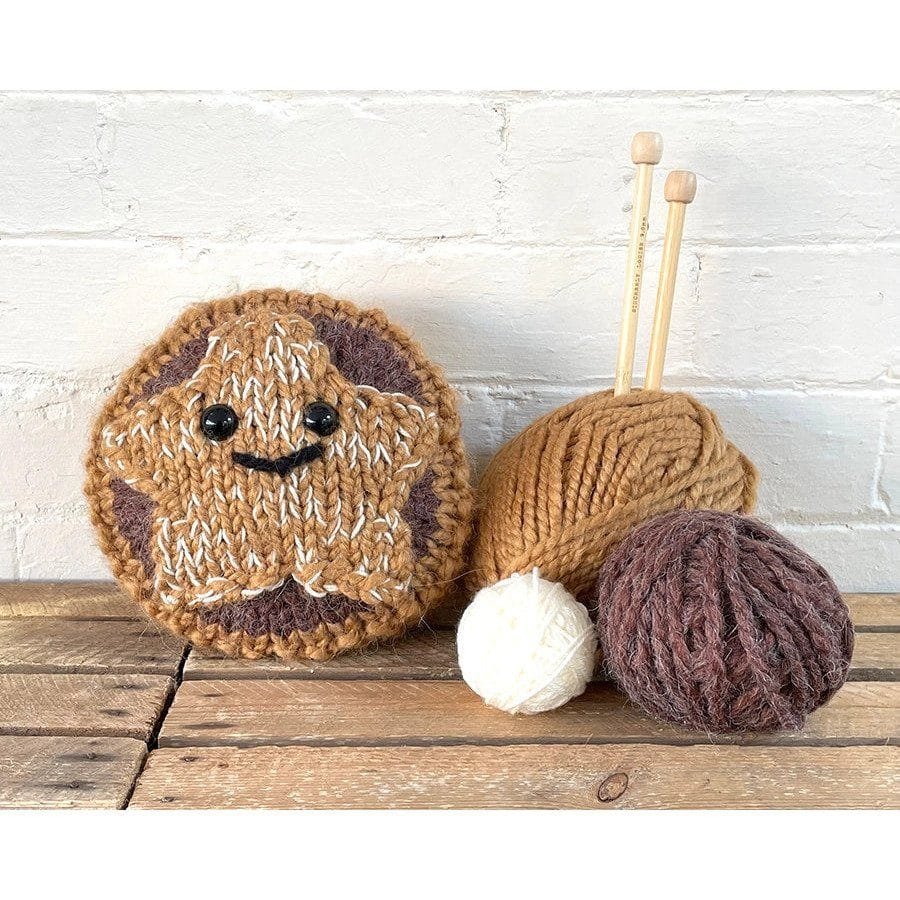 Giant Mince Pie Knitting Kit