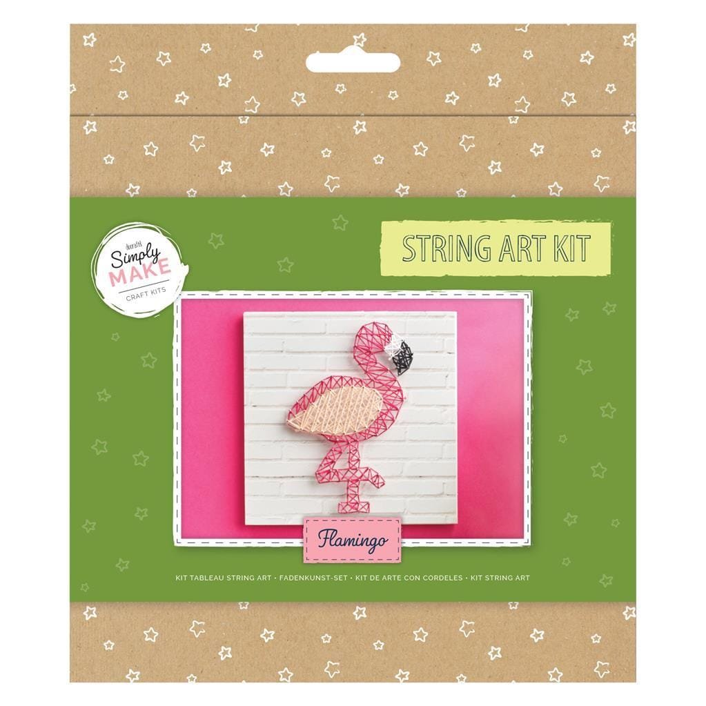 Simply Make – String Art Kit – Flamingo