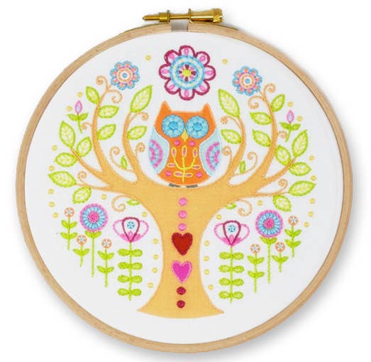 My Embroidery Kit – Twit Twoo