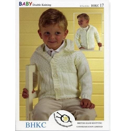 BHKC Jackets Knitting Pattern Leaflet BHKC17