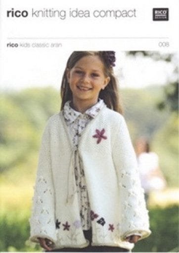 Rico Design Cardiagan Knitting Pattern Leaflet 008