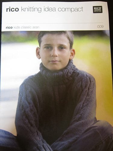 Rico Design Sweater Knitting Pattern Leaflet 009