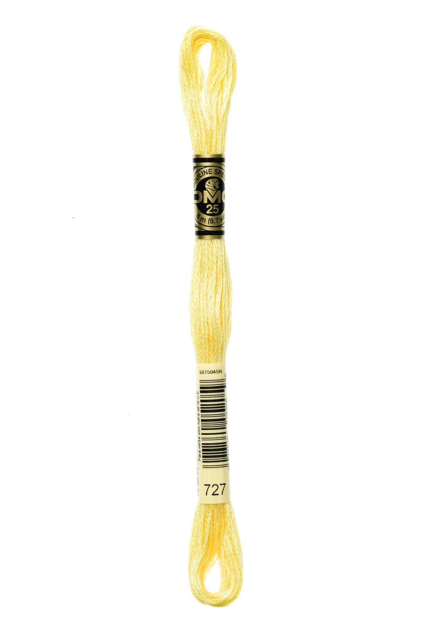 DMC Mouliné Special Cotton Thread 727 Very Light Topaz