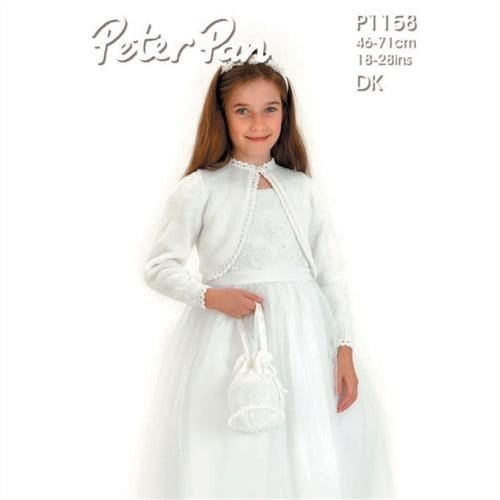 Peter Pan Bolero & Bag Knitting Pattern Leaflet P1158