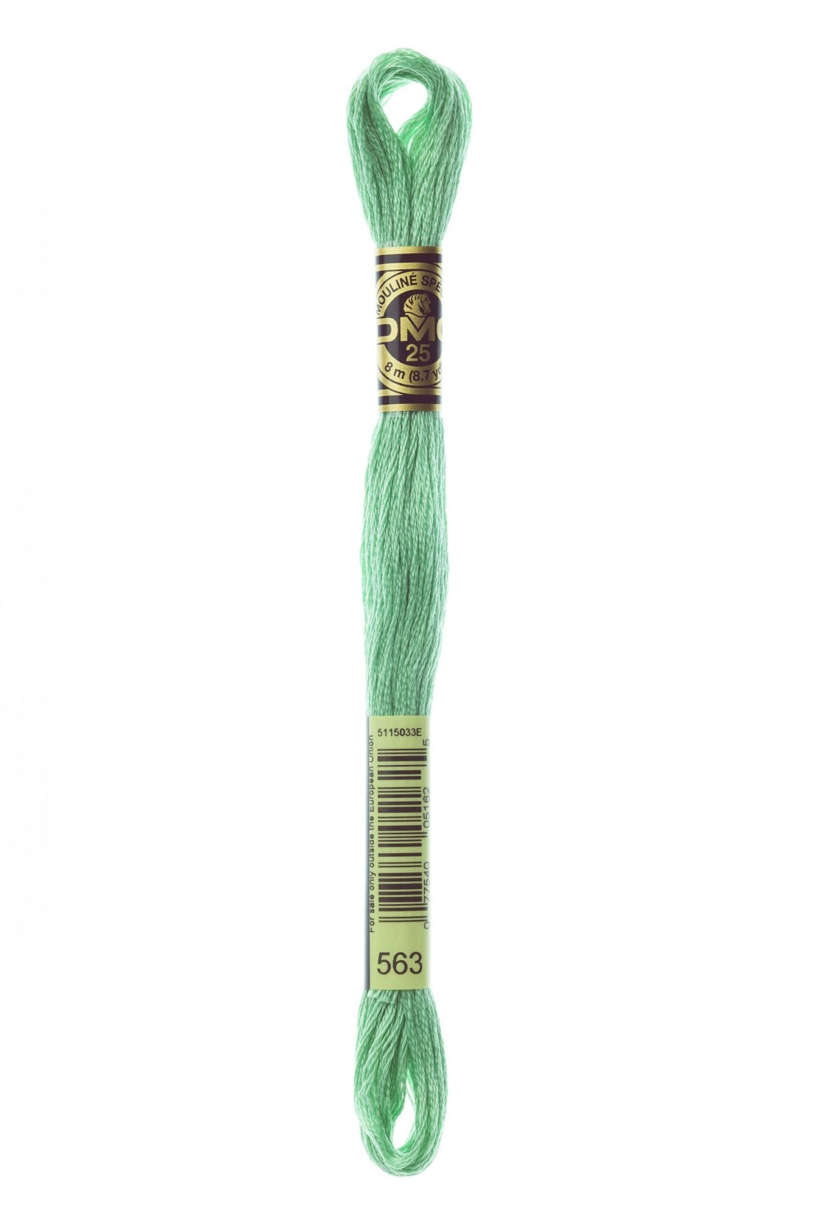 DMC Mouliné Special Cotton Thread 563 Light Jade
