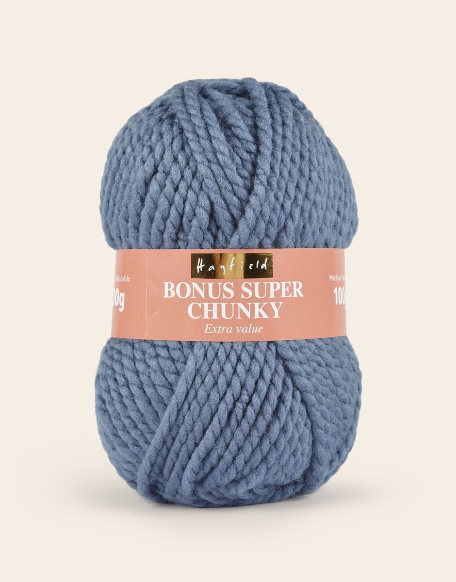 Hayfield Bonus Super Chunky 100g – Ocean Blue