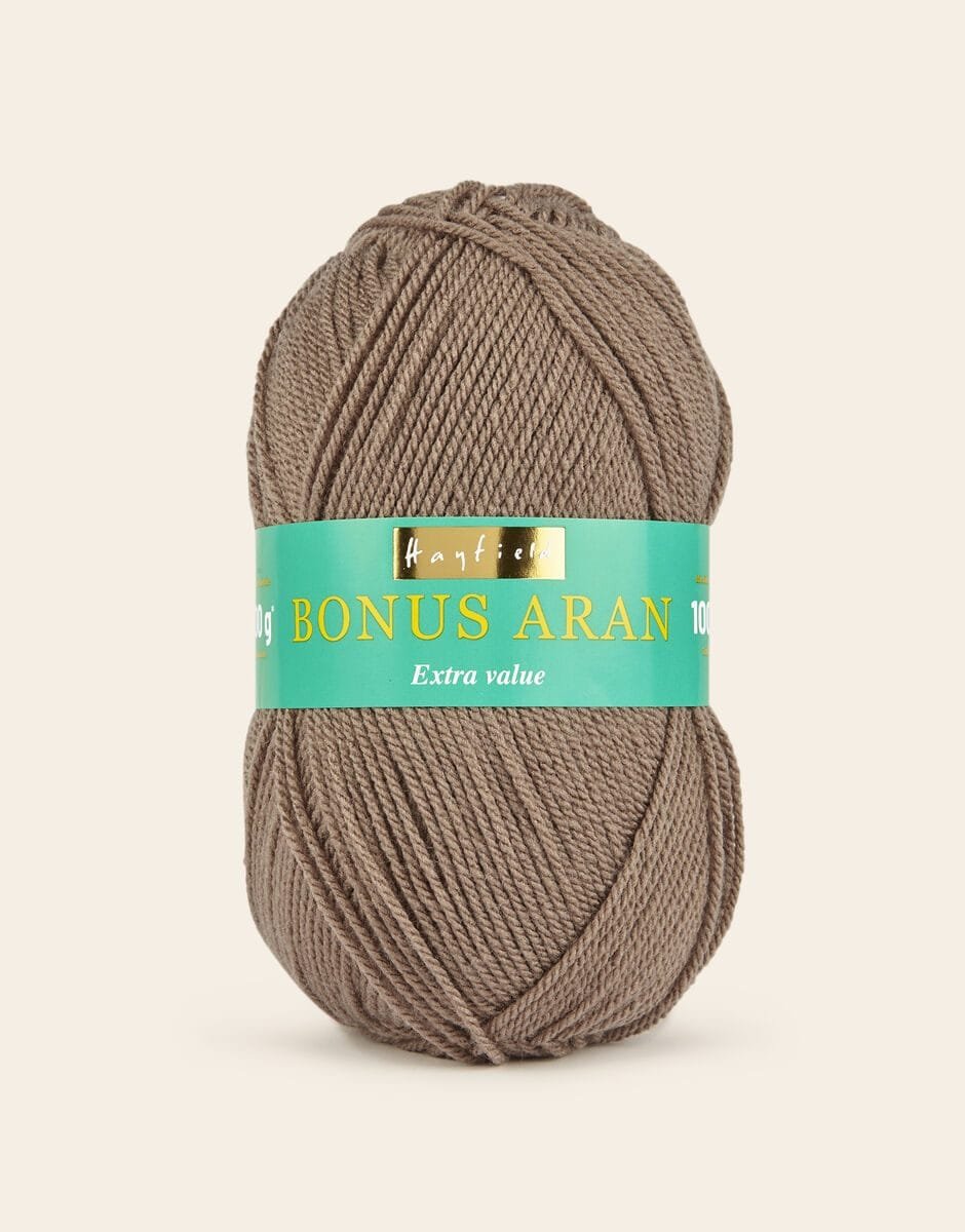 Hayfield Bonus Aran 100g – Fawn