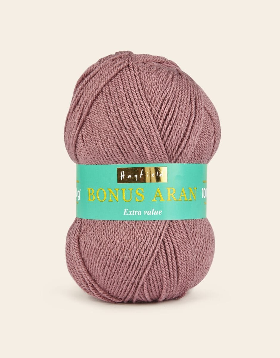 Hayfield Bonus Aran 100g – Mauve