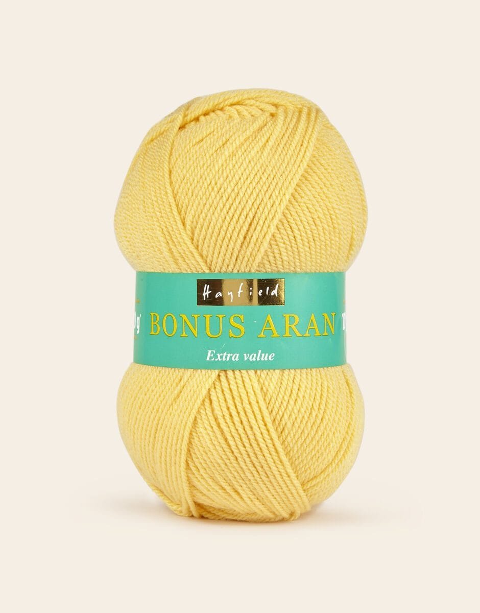 Hayfield Bonus Aran 100g – Lemon
