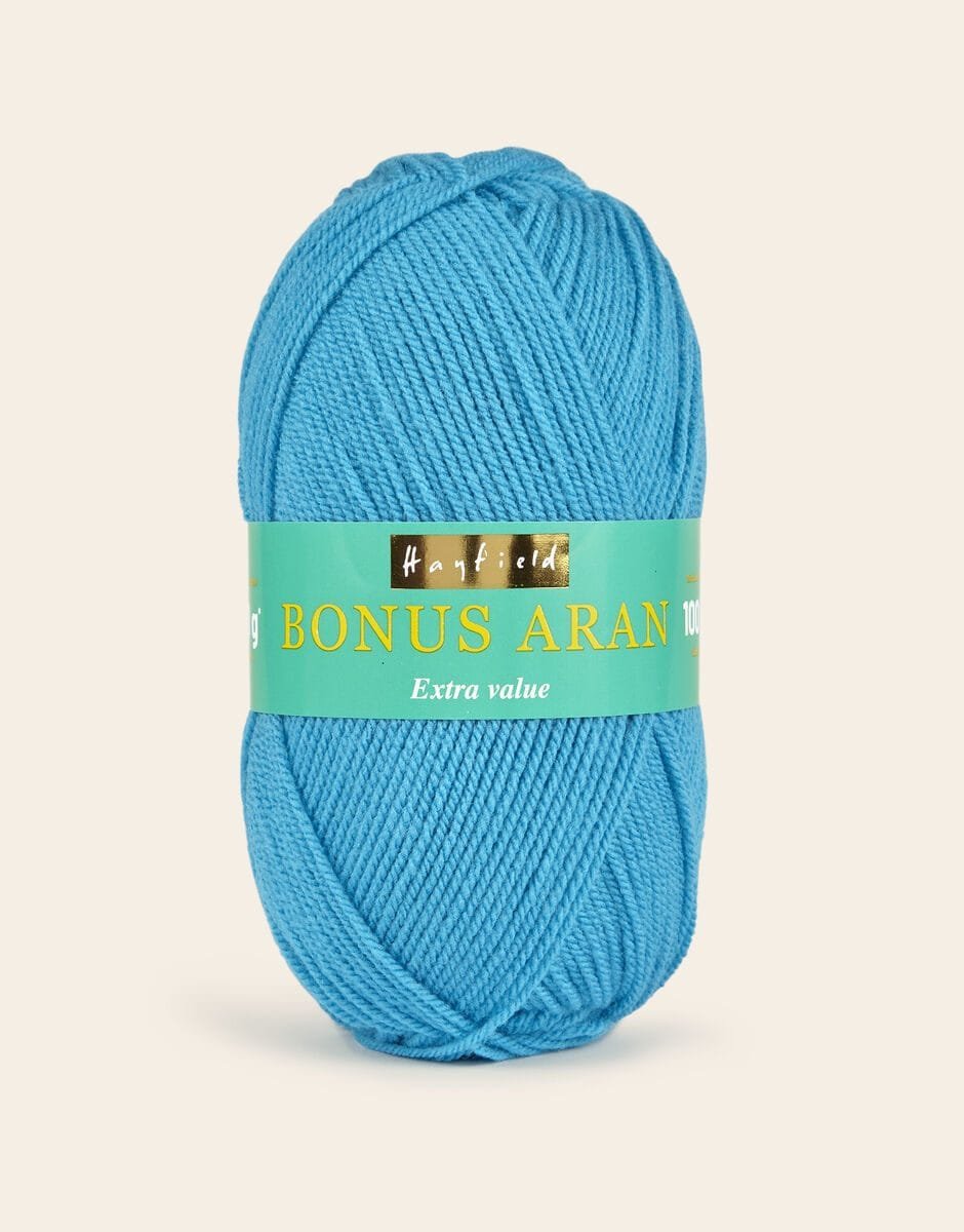 Hayfield Bonus Aran 100g – Azure