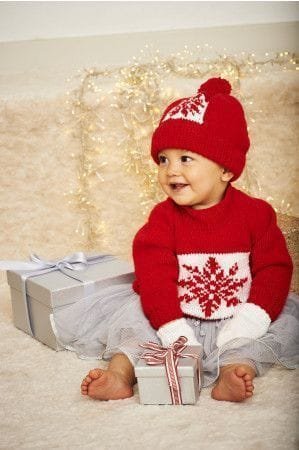 Stylecraft Sweater, Hat & Mittens Knitting Pattern Leaflet 9576