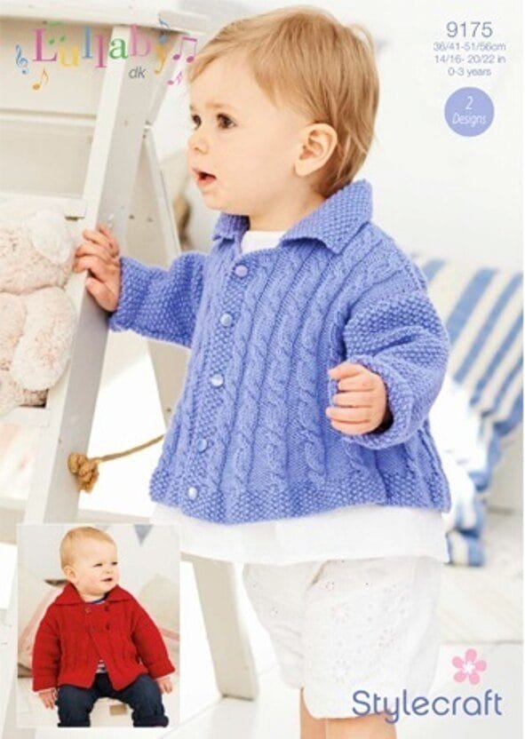 Stylecraft Cable Jackets Knitting Pattern Leaflet 9175