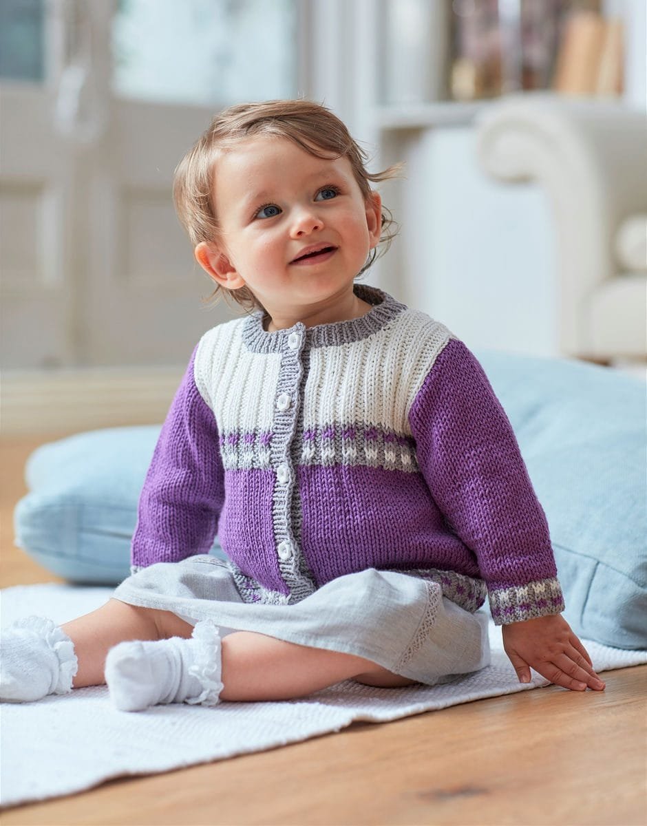 Sirdar Snuggly Cardigan Knitting Pattern Leaflet 5277
