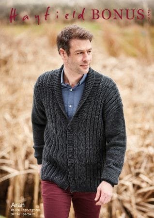 Hayfield Cardigan Knitting Pattern Leaflet 10079