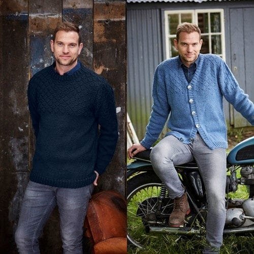 Stylecraft Sweater and Cardigan Knitting Pattern Leaflet 9342