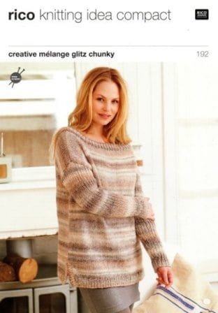 Rico Design Sweater Knitting Pattern Leaflet 192