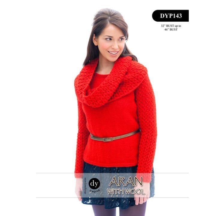 DY Choice Jumper Knitting Pattern Leaflet DYP143