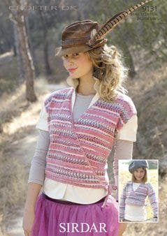 Sirdar Ballet Cardigan Knitting Pattern Leaflet 9131