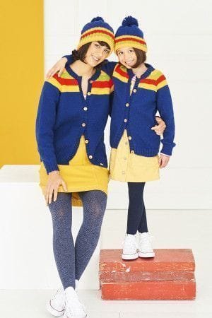 Stylecraft Cardigan and Hat Knitting Pattern Leaflet 9766