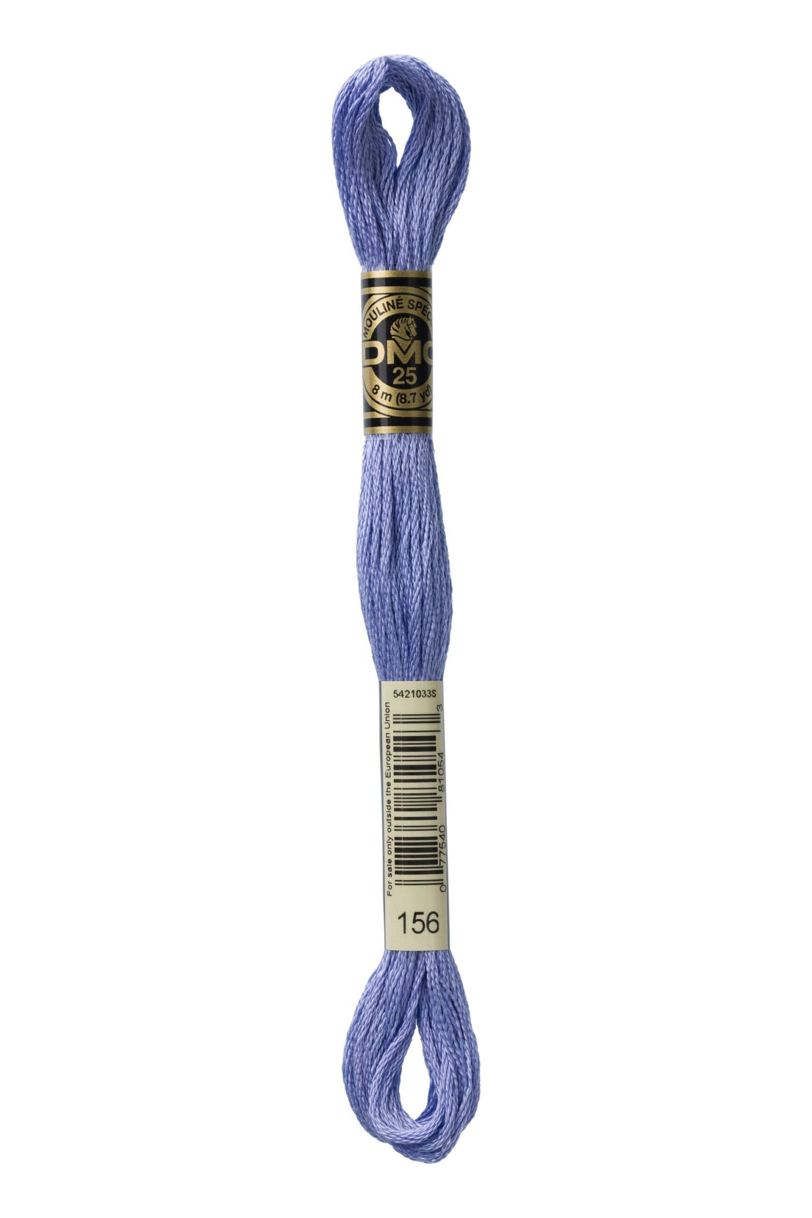 DMC Mouliné Special Cotton Thread 156 Medium Light Blue Violet