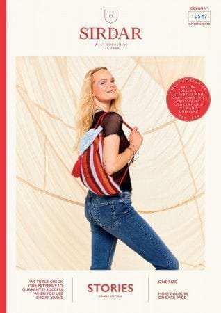 Sirdar Bag Knitting Pattern Leaflet 10547