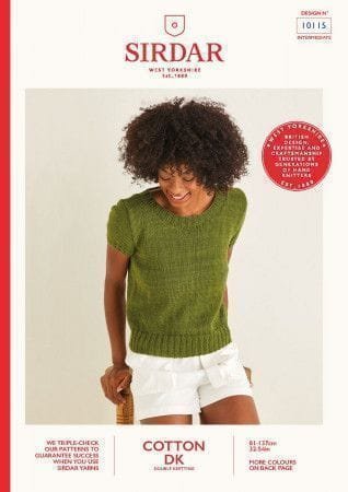Sirdar Top Knitting Pattern Leaflet 10115