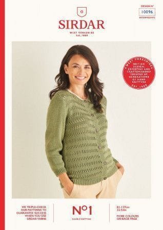 Sirdar Cardigans Knitting Pattern Leaflet 10096