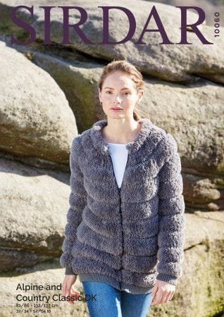 Sirdar Jacket Knitting Pattern Leaflet 10060