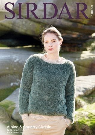Sirdar Jumper Knitting Pattern Leaflet 10059