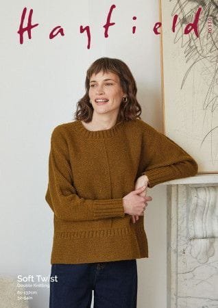 Hayfield Sweater Knitting Pattern Leaflet 10330