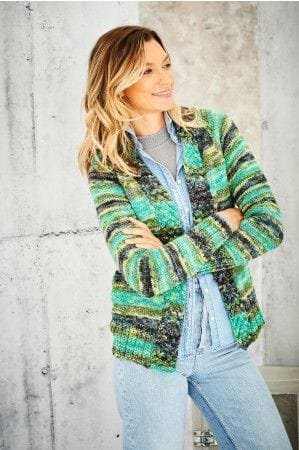 Stylecraft Jacket and Sweater Knitting Pattern Leaflet 9800